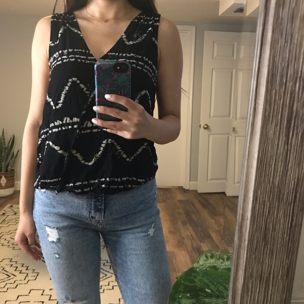 Wrap Front Tank Top - Picture 3 of 6